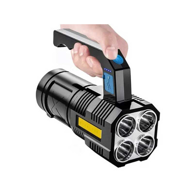 Rechargeable flashlight 5 COB LEDs